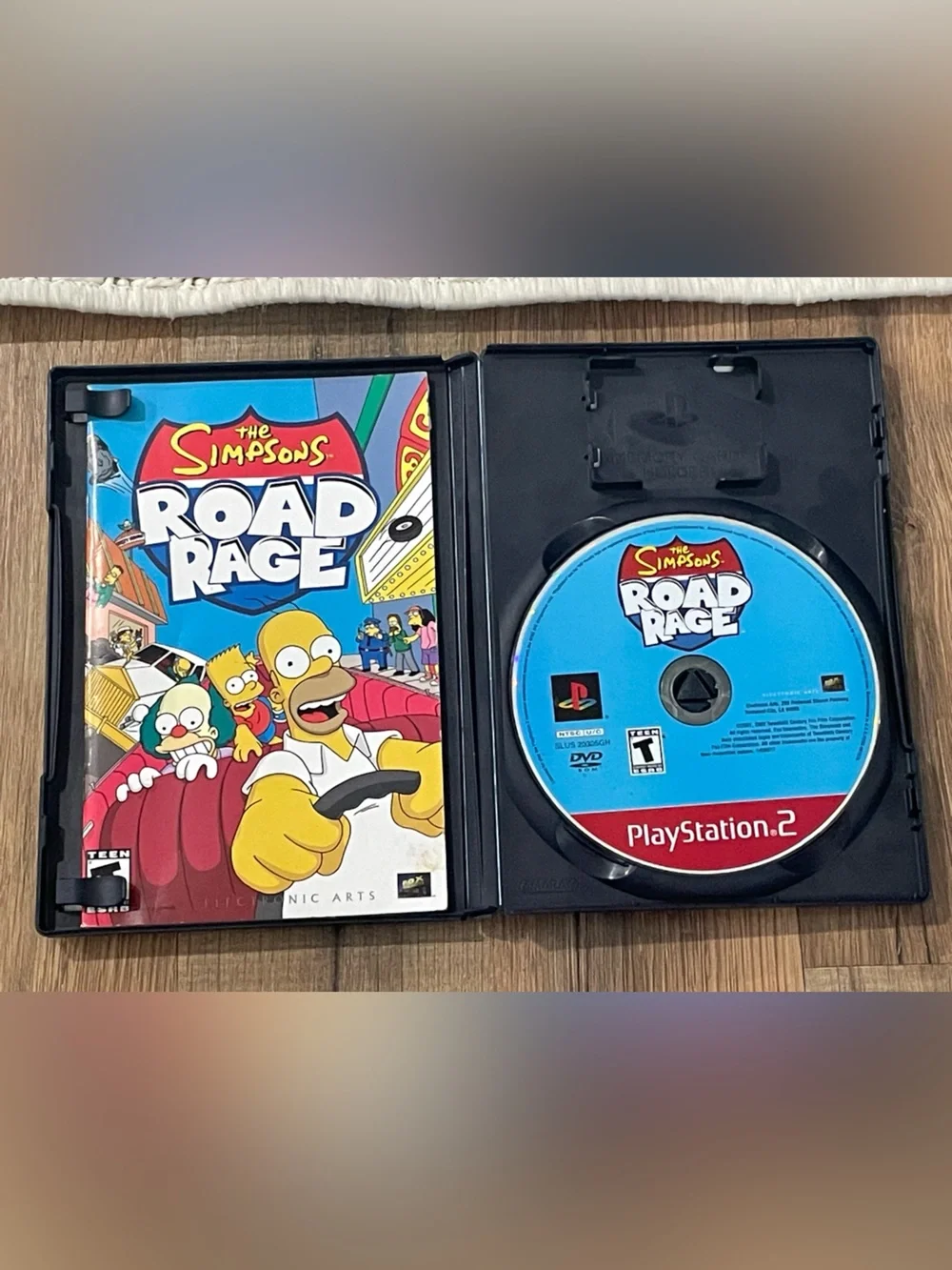 The Simpsons: Road Rage (Sony PlayStation 2, 2001) Complete Tested Working